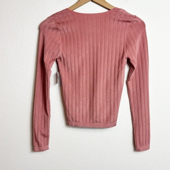 FREE PEOPLE LUCKY YOU LAYERING PINK TOP XS/SMALL BRAND NEW WITH TAGS - Picture 3 of 6